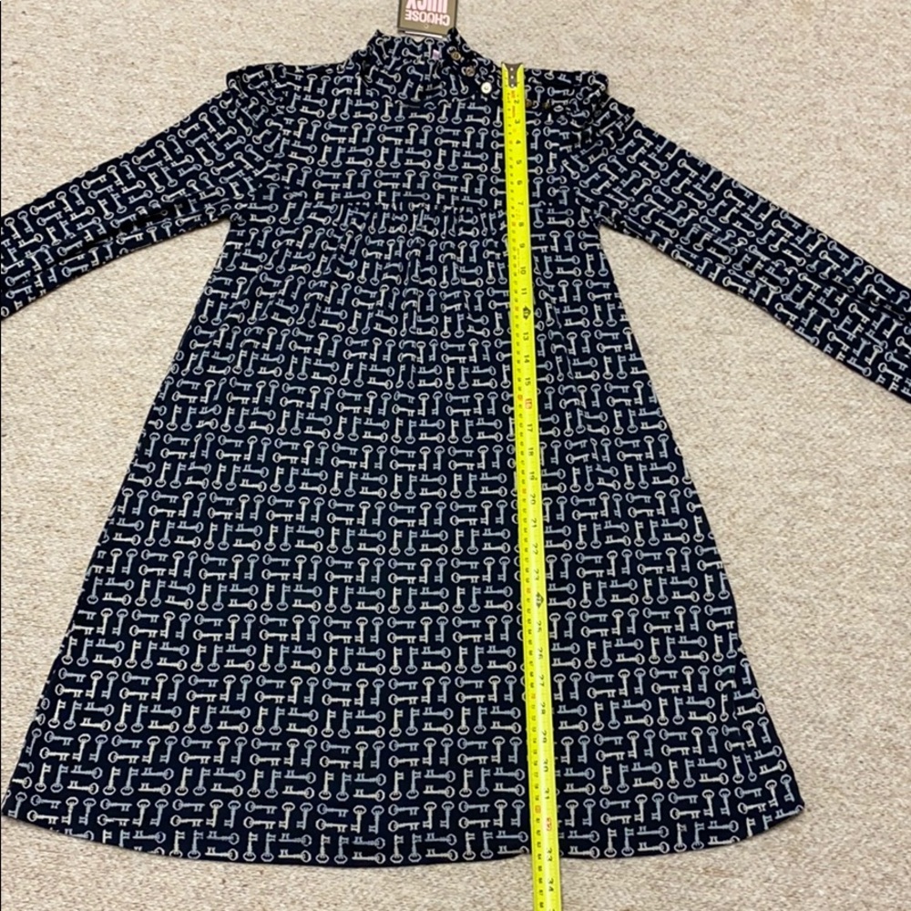 Juicy couture silk key pattern dress - Picture 7 of 11